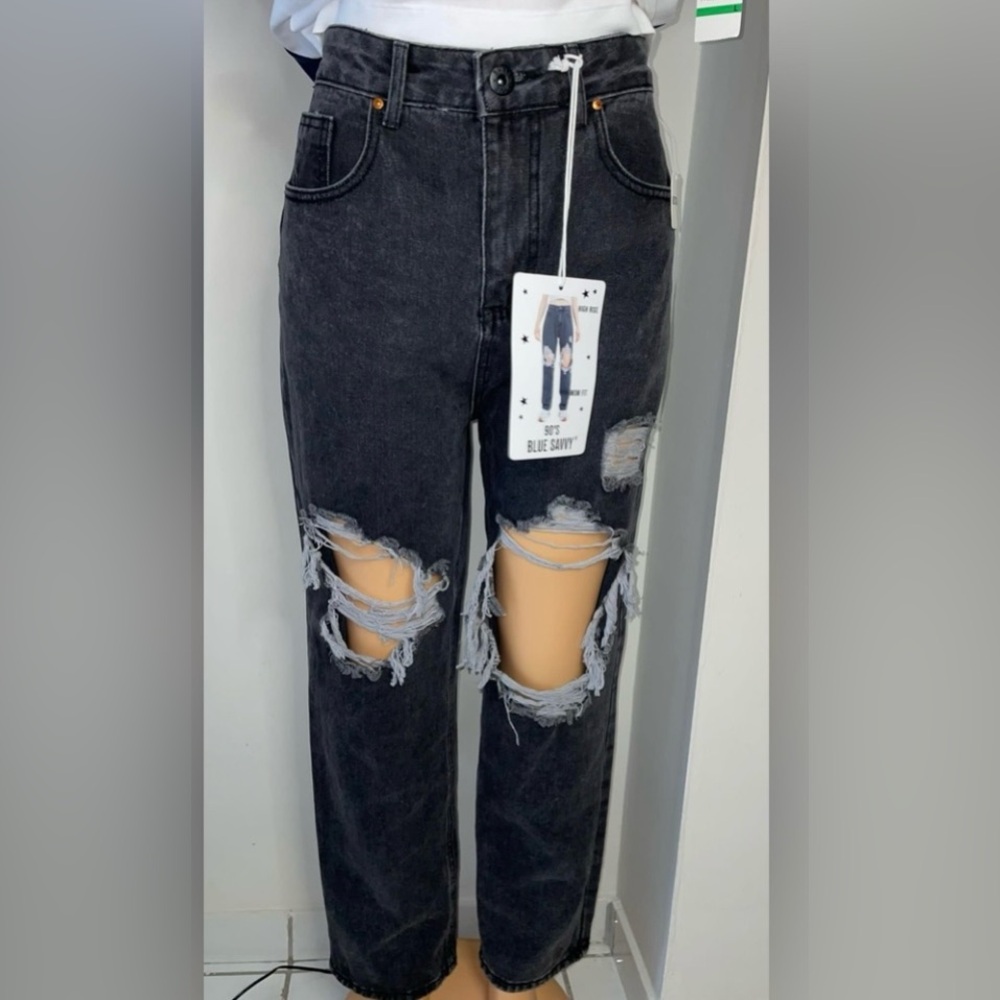 NWT BLUE SAVVY 90’ JEAN MOM FIT HIGH RISE  SIZE 11/30